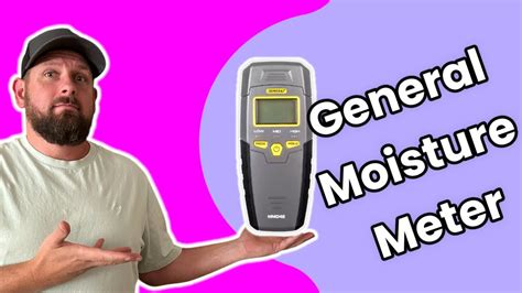 youtube general moisture meter|www.generaltools.com.